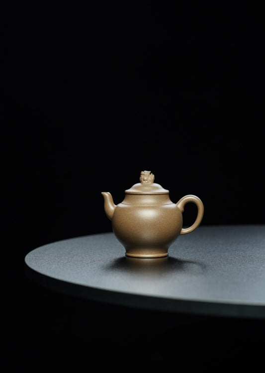 储立之大师 | 中国陶瓷艺术终身成就奖获得者重器【宫灯壶】原矿优质高温青段 260cc