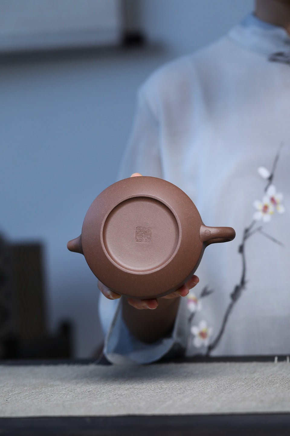 【汉扁】 制壶:范俊华 (国家级工艺美术师) 泥料:原矿老段泥 容量:250cc