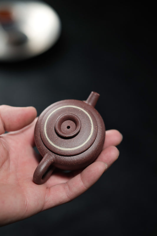 慕古憨巨轮 | 【设计款 半手工·传统手制·优质紫泥·100cc 民间实力派作品】