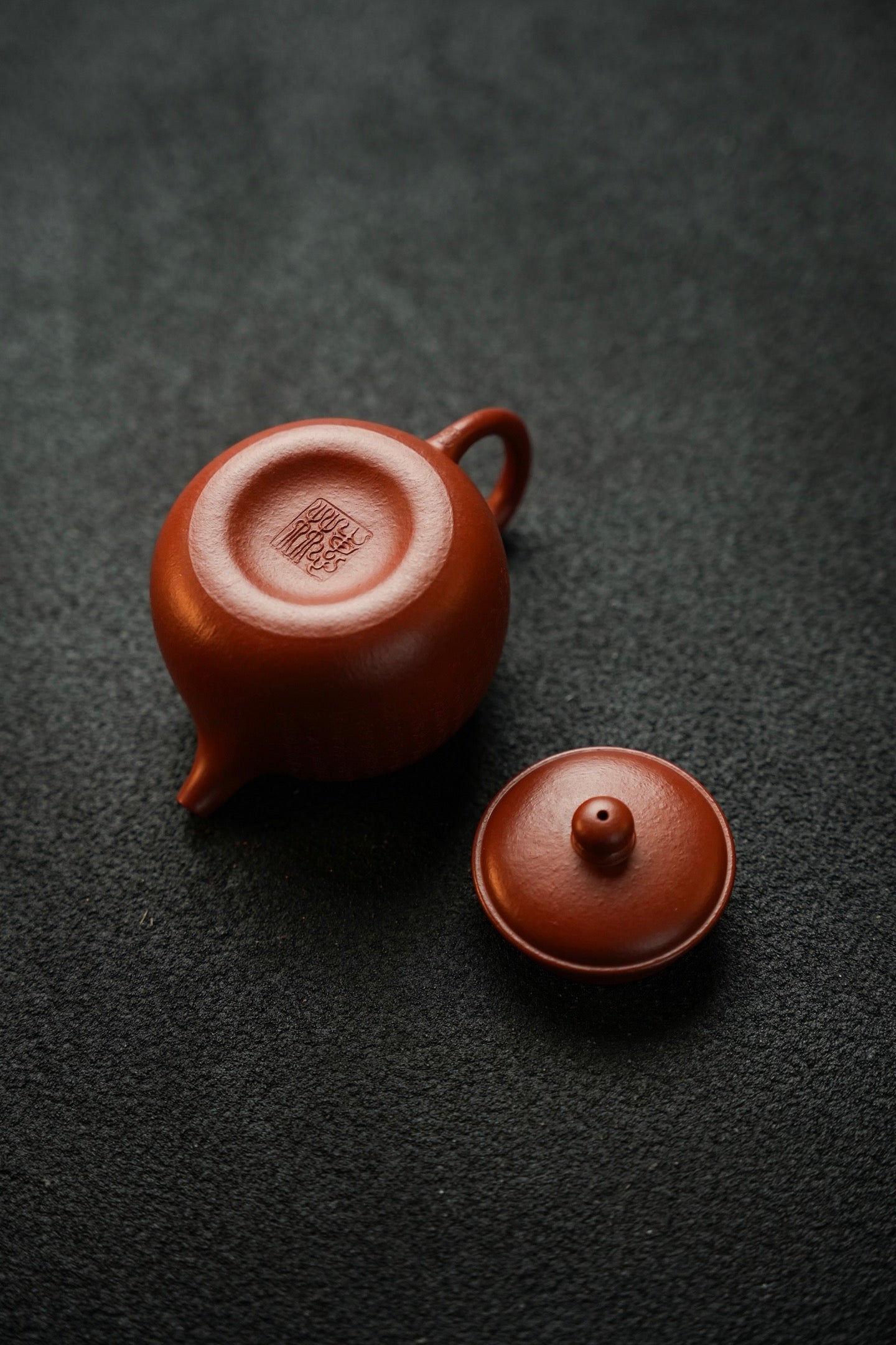 小匏尊·把玩器·135cc 原矿顶级30目朱泥料 水色润泽 手刻“小楷”般若心经