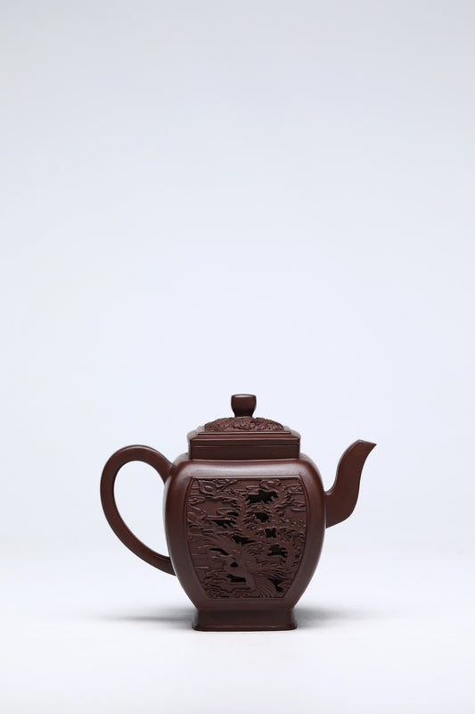《龙凤呈祥》 李玮 正高级工艺美术师 原矿82年四号井头槽底槽清 330cc。