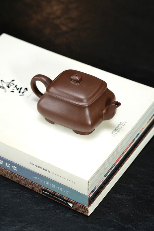 全手工【四方·宣炉】 原矿极品底槽清·220cc·9孔