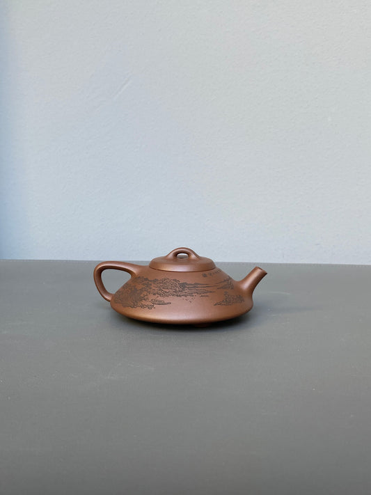 宏林山水·礼藏天下|陈宏林大师传世巅峰臻品【合瓢壶】原矿极品底槽清·110cc
