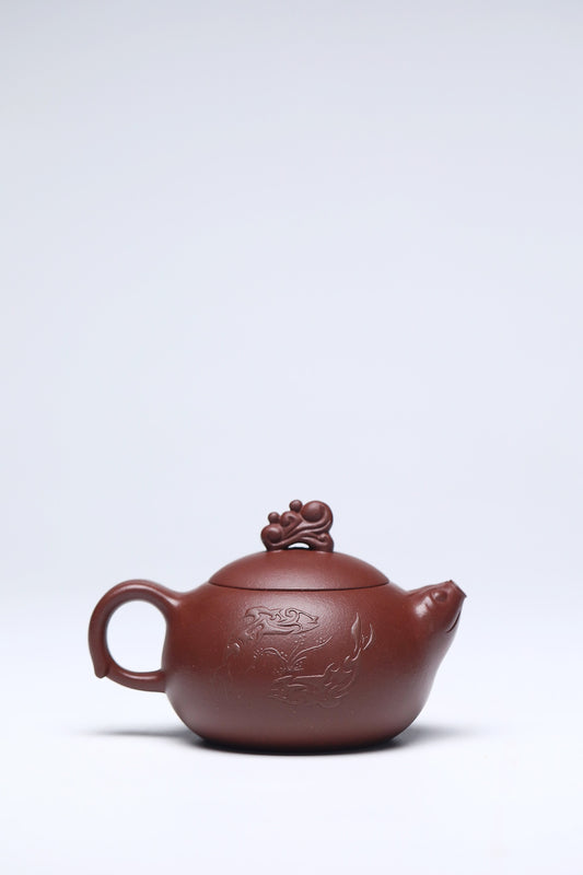 国大师邱玉林亲制|稀有传世臻品《余趣壶》——原矿优质底槽清·220cc ——中国陶瓷艺术大师·邱玉林·亲制