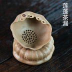 宜兴紫砂茶漏茶滤莲子莲蓬茶宠球孔茶叶过滤器功夫茶具道配件批发