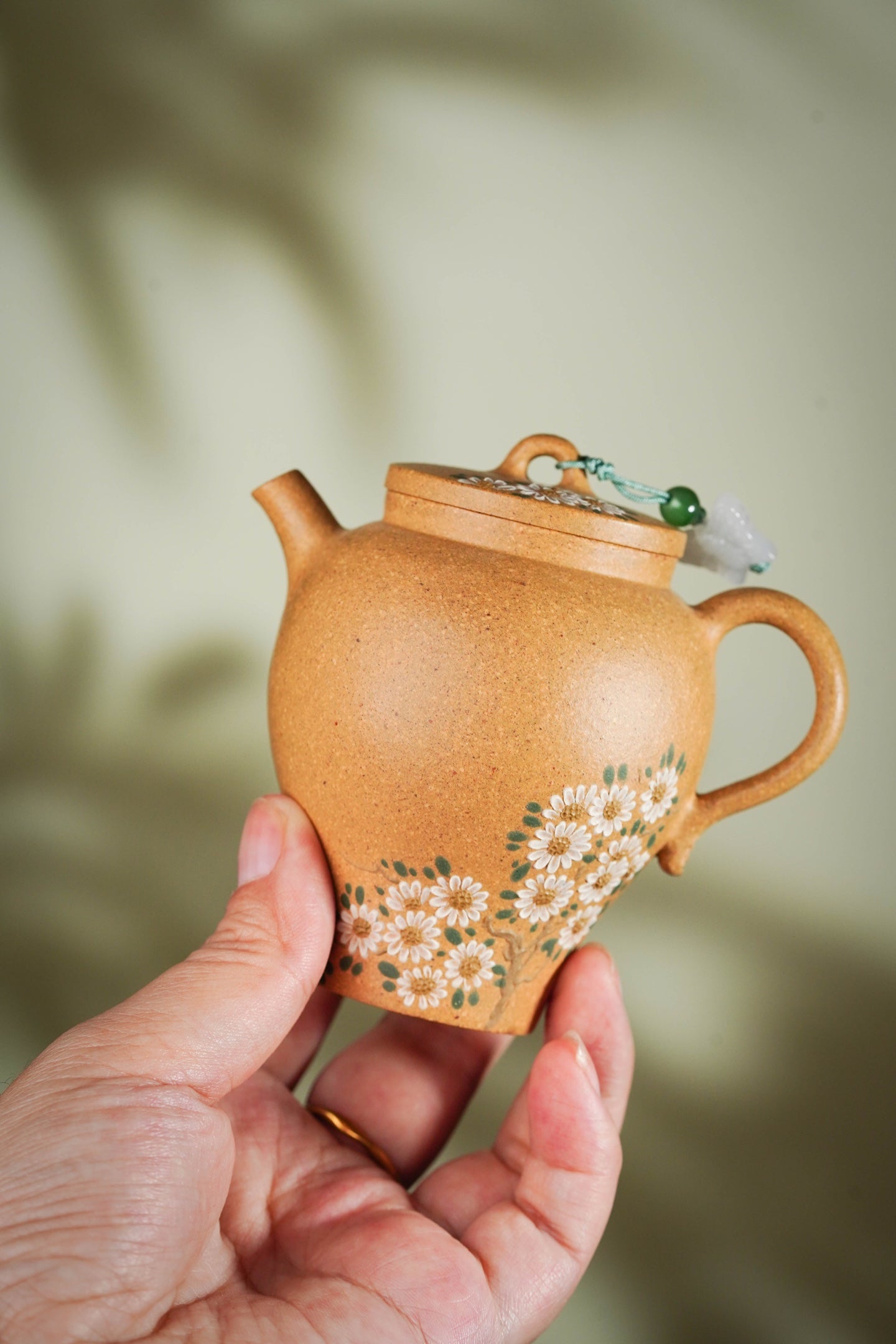 宫灯·泥绘雏菊 容量130cc 原矿黄金段