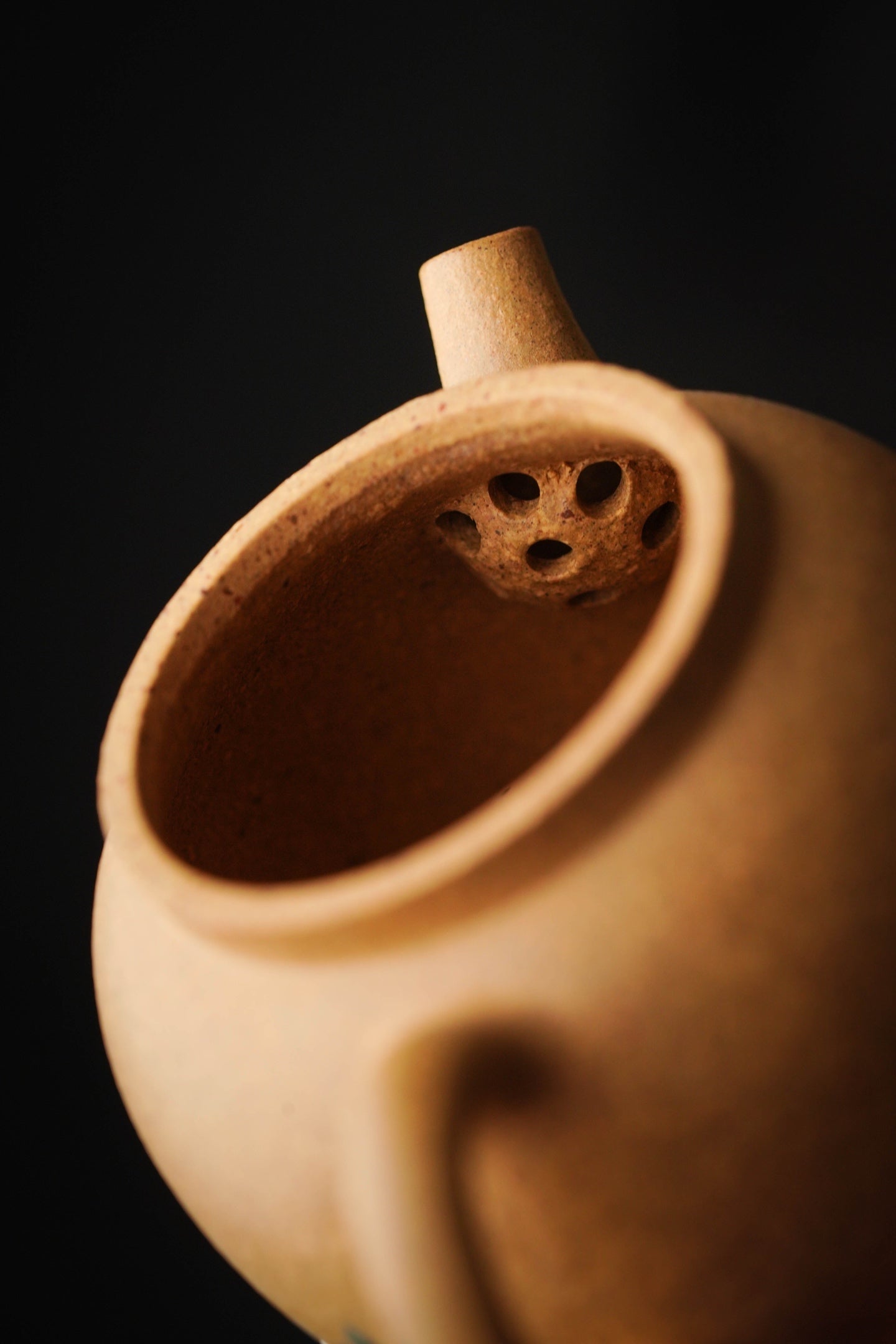 宫灯·泥绘雏菊 容量130cc 原矿黄金段