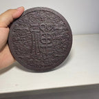 龙凤壶承麒麟壶承直径11.5CM宜兴紫砂壶干泡台茶盘壶承茶海杯座果盘茶具配件