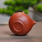 宜兴紫砂大红袍220CC快客旅行灵芝盖碗泡茶礼品茶具茶壶