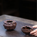 宜兴紫砂好运连连品茗杯莲蓬莲子主人杯公道杯原矿手工创意仿生器