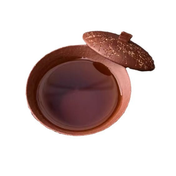 全纯手工100CC宜兴原矿正宗紫砂清凤盖碗茶杯单个刻绘高档茶具套装礼品