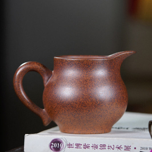 直播供货宜兴紫砂壶手工高温柴烧公道杯大号主人杯家用茶壶分茶器