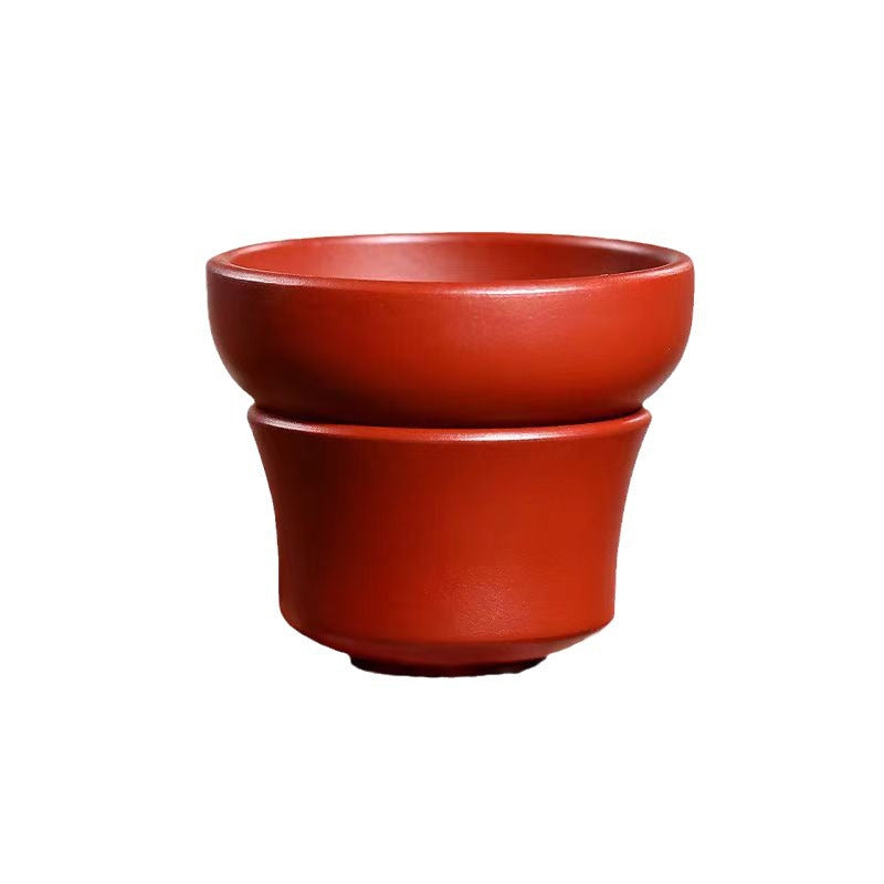 Yixing Zisha Teapot Handmade Da Hong Pao Fairness Cup Tea Strainer Small Capacity Household Teapot Teacup Tea Serving Device Accessories - ZishaTeapotChina