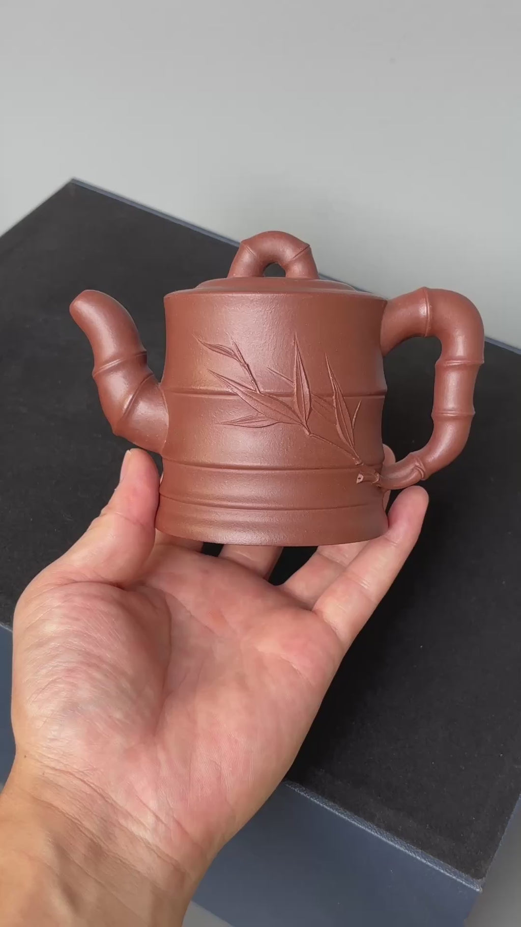 范泽锋嫡传·省大师邱爽紫砂潜力重器【节节高升壶】原矿极品底槽清·230cc