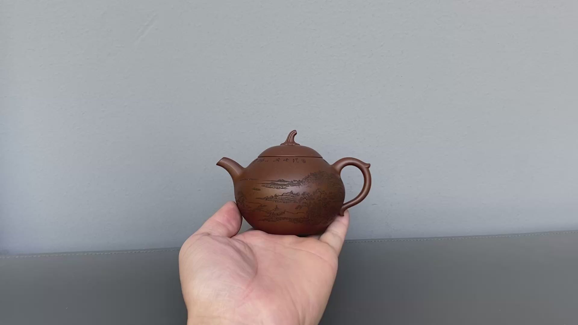 宏林山水·礼藏天下｜陈宏林大师传世巅峰臻品【福瓜壶】原矿极品底槽清·160cc