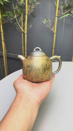 新品❤️秦权藏势，五路聚财｜邱爽×邱玉林双大师联袂【秦权·五路财神】原矿优质底槽清·350cc
