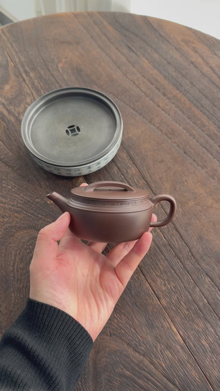 景和汉瓦·小精品·160cc 极品老紫料 慕古润泽