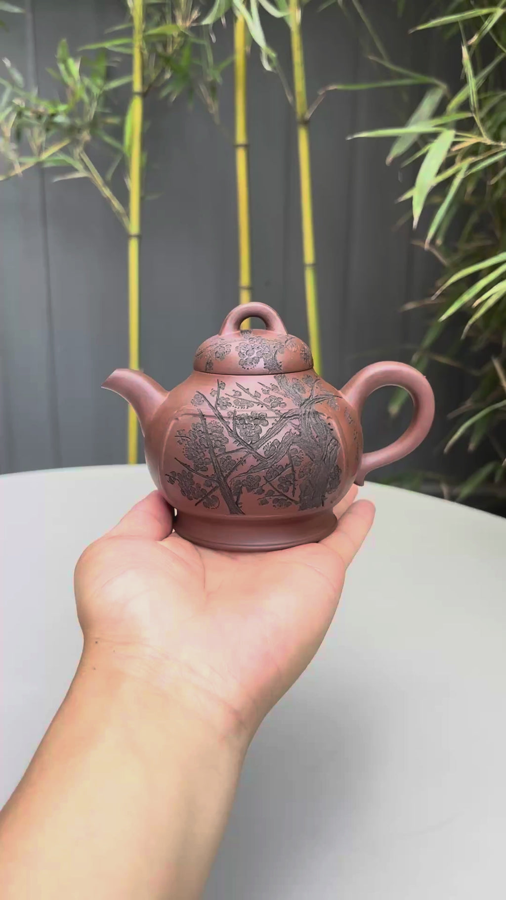 储立之大师 中国陶瓷艺术终身成就奖获得者 典藏重器【练香壶】原矿优质紫泥·300cc