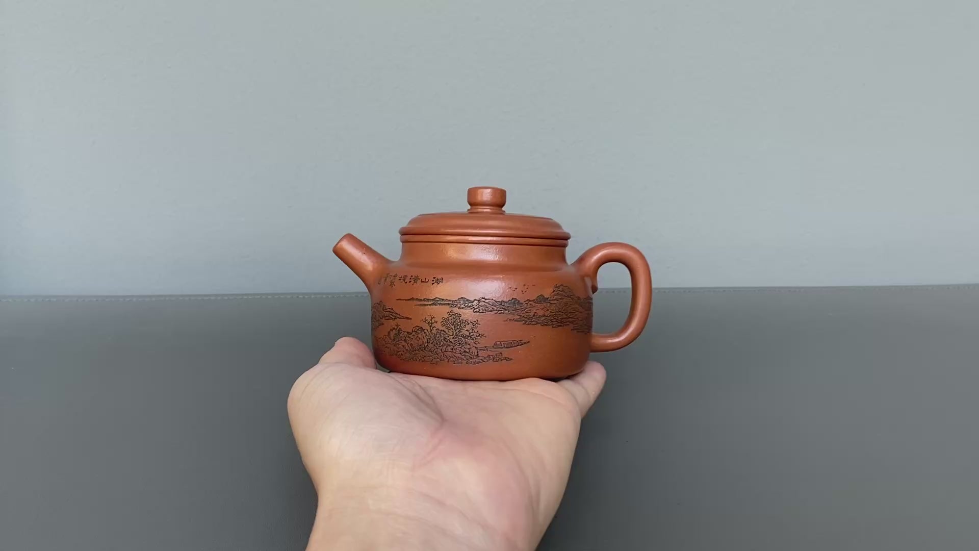 新品首发🧧宏林山水·礼藏天下｜陈宏林大师传世巅峰臻品【德钟壶】原矿极品清水泥·200cc