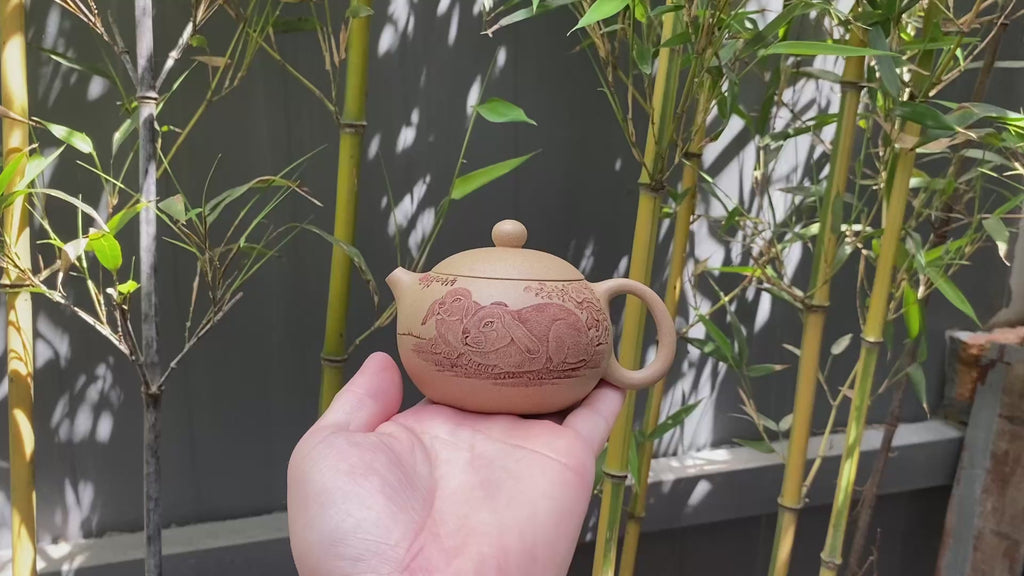 新品❤️中华神刀·刻绘巅峰 🇨🇳杨喜雨大师顶流臻品《西施壶》原矿极品段泥·160cc