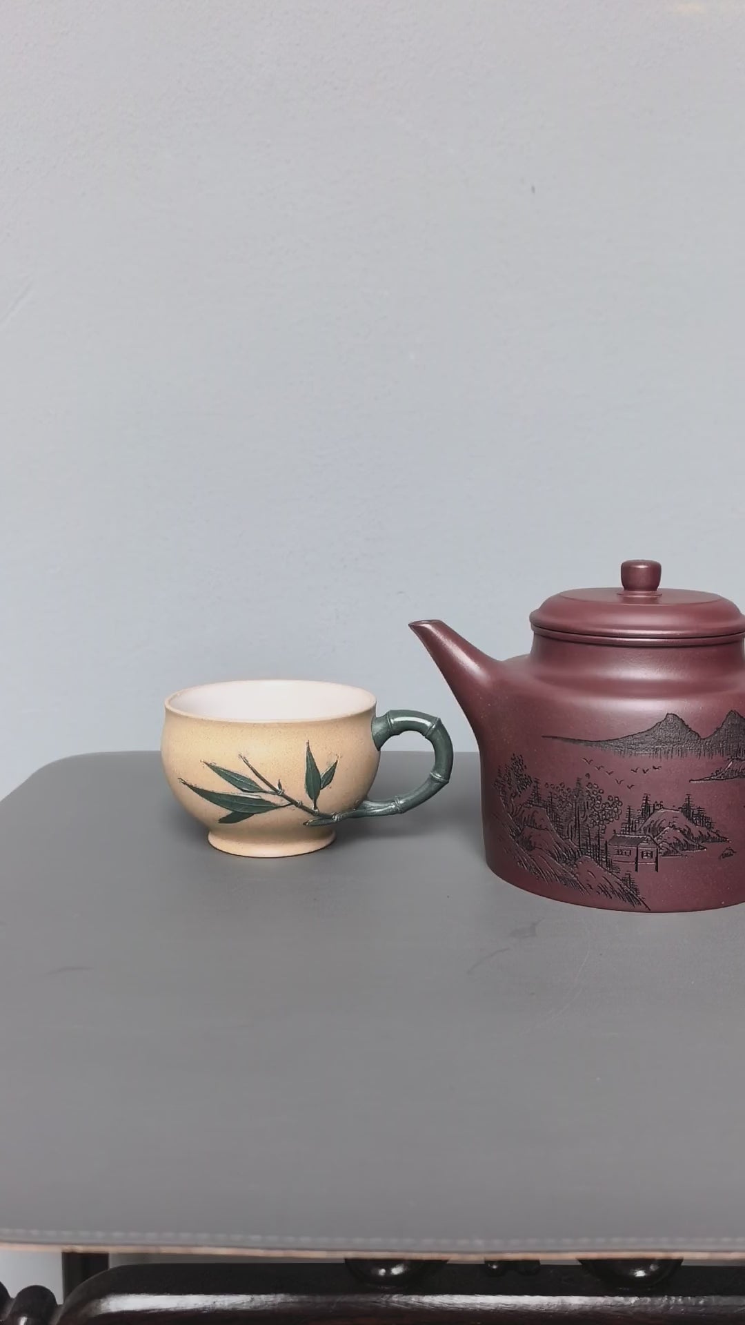 李昌鸿臻品福利🧧紫砂泰斗传承·双国大师匠心之作【高德钟壶】原矿优质紫茄泥·800cc