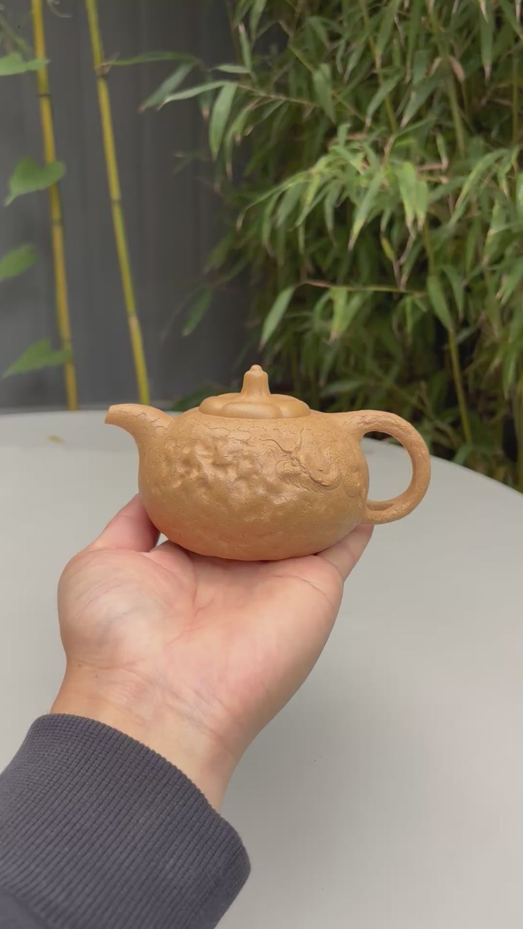 120克左右【耿浩超薄胎·隐龙供春壶】｜同顺号百年传承｜原矿极品老段泥·280cc