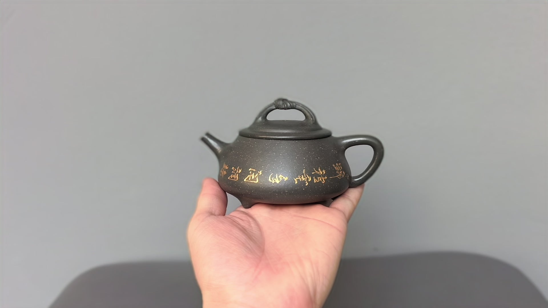 储立之大师｜中国陶瓷艺术终身成就奖获得者｜典藏重器【包袱石瓢壶】原矿优质雪花泥·180cc