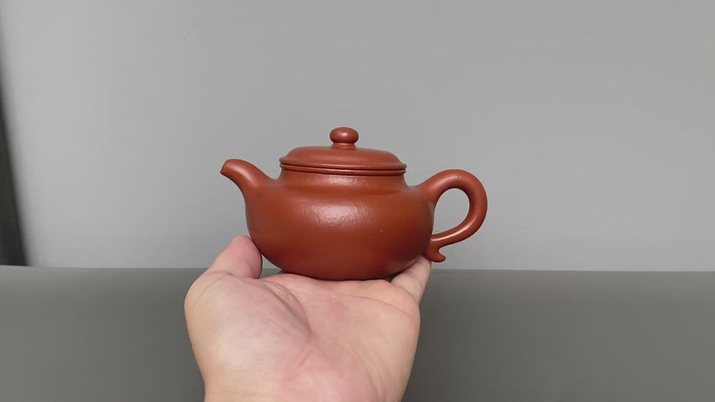 范泽锋大师高徒·省大师邱爽紫砂潜力重器【仿古壶】原矿优质粗砂紫泥·200cc