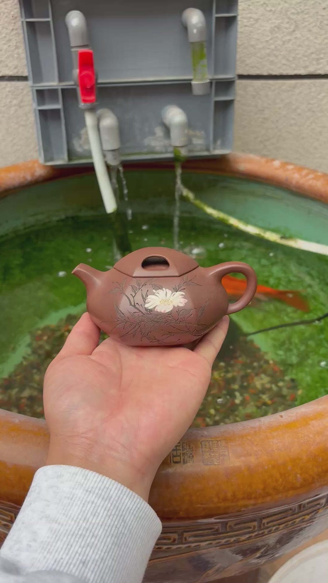 耿浩·方器臻藏 紫砂界80后扛鼎之作·著名方器巨匠臻品《六方牛盖壶》原矿极品羊角山紫泥·250cc