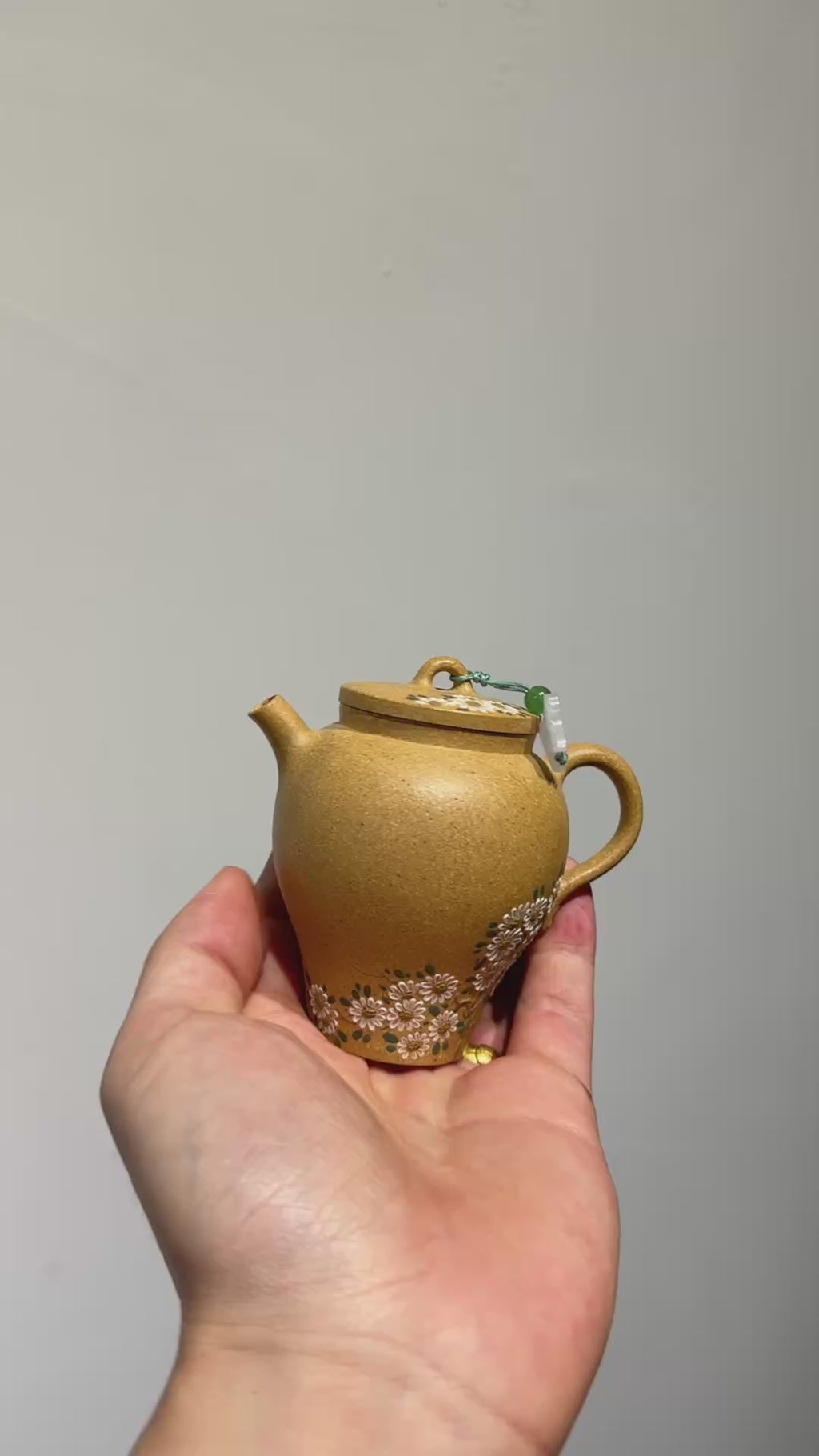 宫灯·泥绘雏菊 容量130cc 原矿黄金段