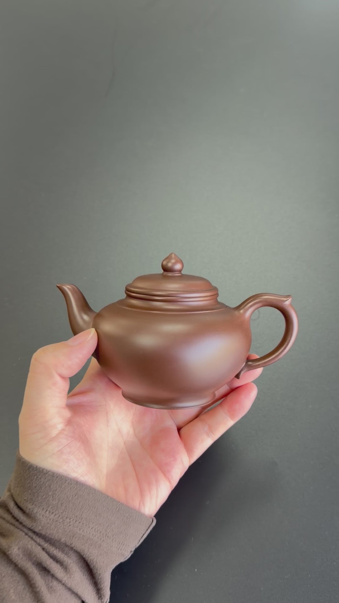 笑樱·全手工·230cc 原矿极品老紫泥 正宗润泽