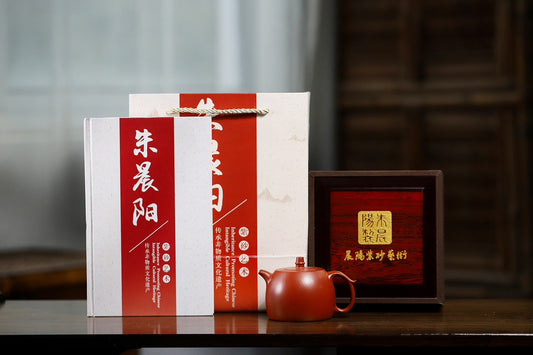 纯手工【井栏】 容量 210cc 9孔出水 皱皮朱泥 朱晨阳（国家级工艺师）