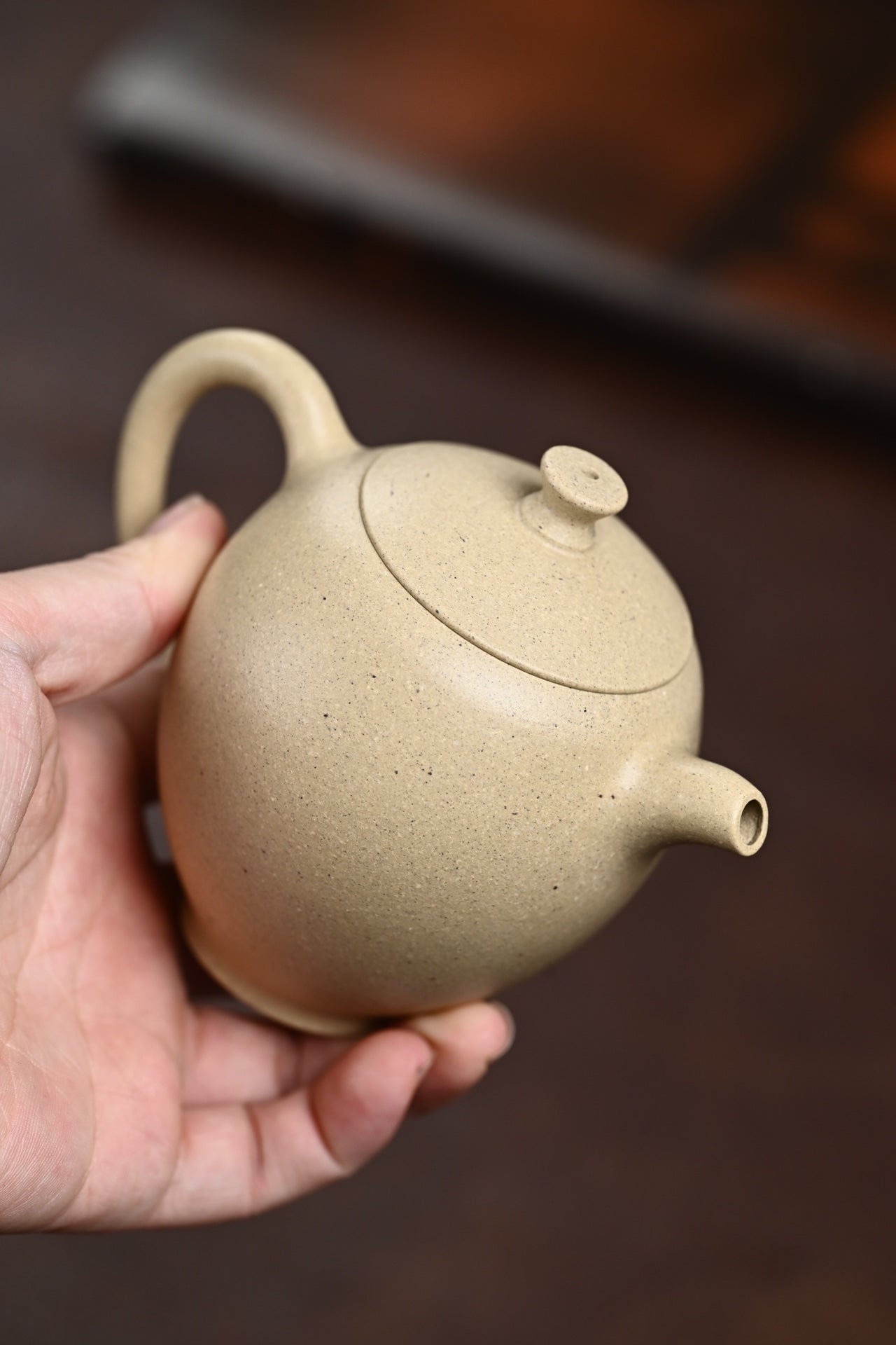 特惠· 『怀隐』 泥绘·本山绿·容量180cc·7孔出水·内推网孔·王老师