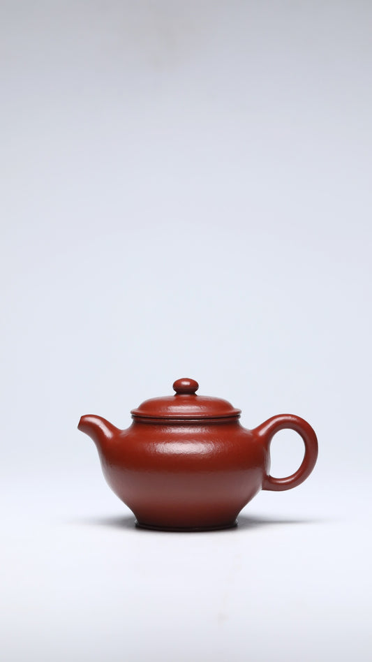 好料好工·朱砂大品 壶王《掇只》 极品粗砂大红袍·300cc 实力派陶艺家·何俊