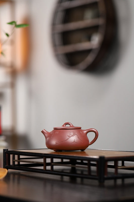 【景舟石瓢】 范俊华（国家级工艺美术师） 原矿紫泥