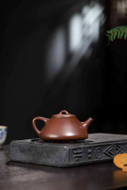 【子冶石瓢】 制壶陈老师（国家级工艺美术师） 泥料原矿文革泥