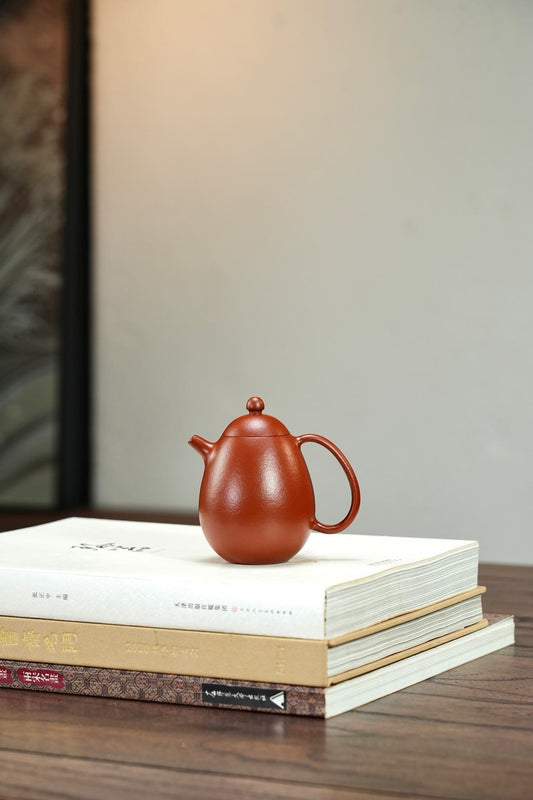 【龙蛋·摹古】 原矿极品朱泥·150cc·7孔