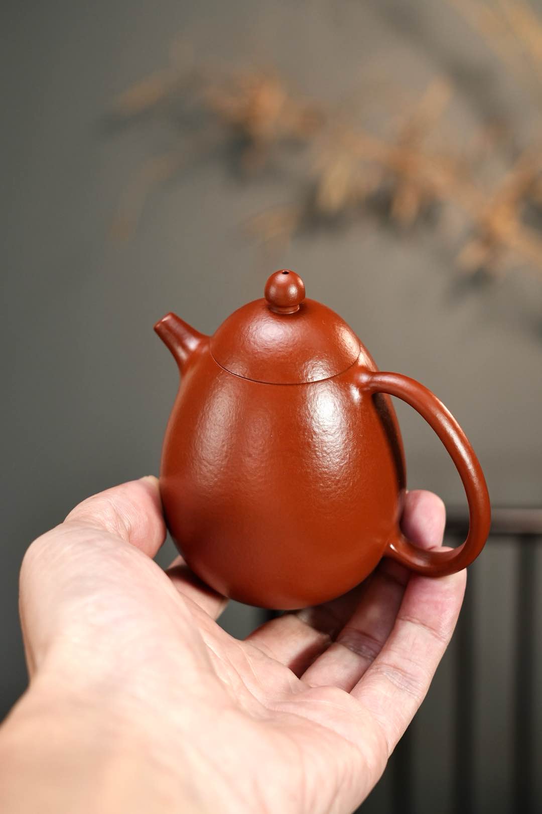 【龙蛋·摹古】 原矿极品朱泥·150cc·7孔