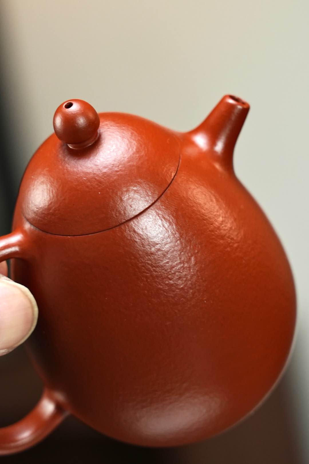 【龙蛋·摹古】 原矿极品朱泥·150cc·7孔