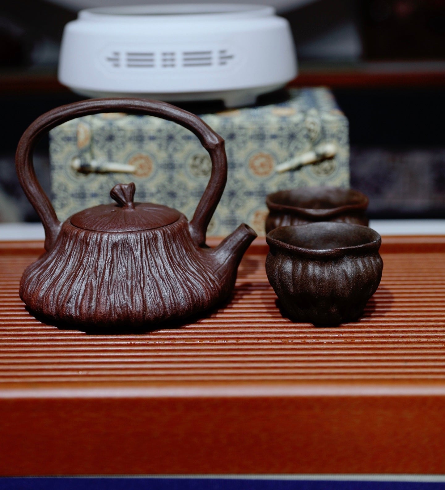 煮水壶套装推荐【提梁煮茶壶套组】500cc煮茶壶一个2小杯明火电陶炉煤气灶都可烧