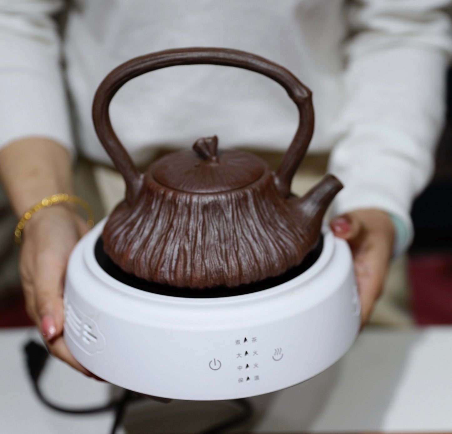 煮水壶套装推荐【提梁煮茶壶套组】500cc煮茶壶一个2小杯明火电陶炉煤气灶都可烧