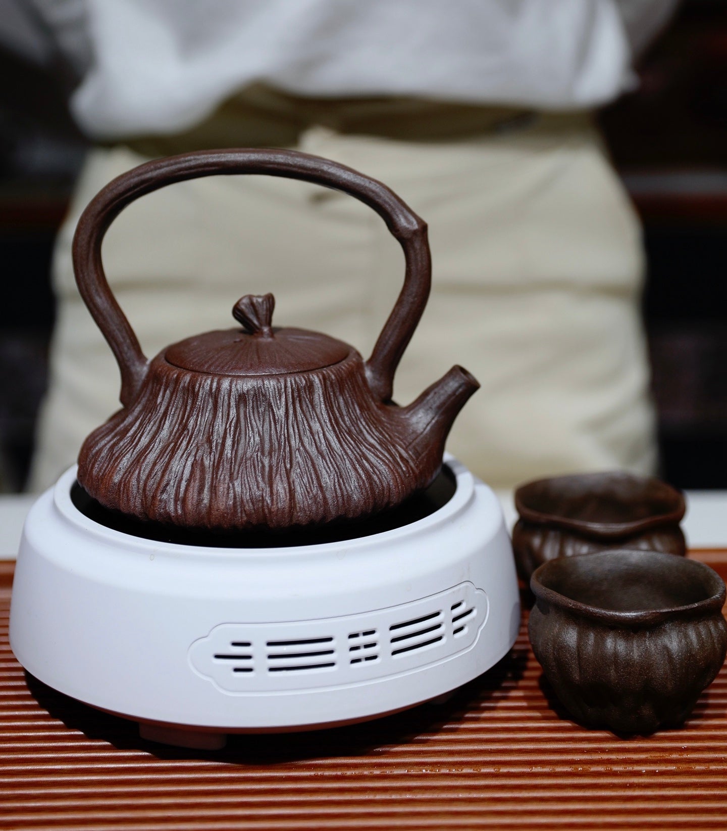 煮水壶套装推荐【提梁煮茶壶套组】500cc煮茶壶一个2小杯明火电陶炉煤气灶都可烧