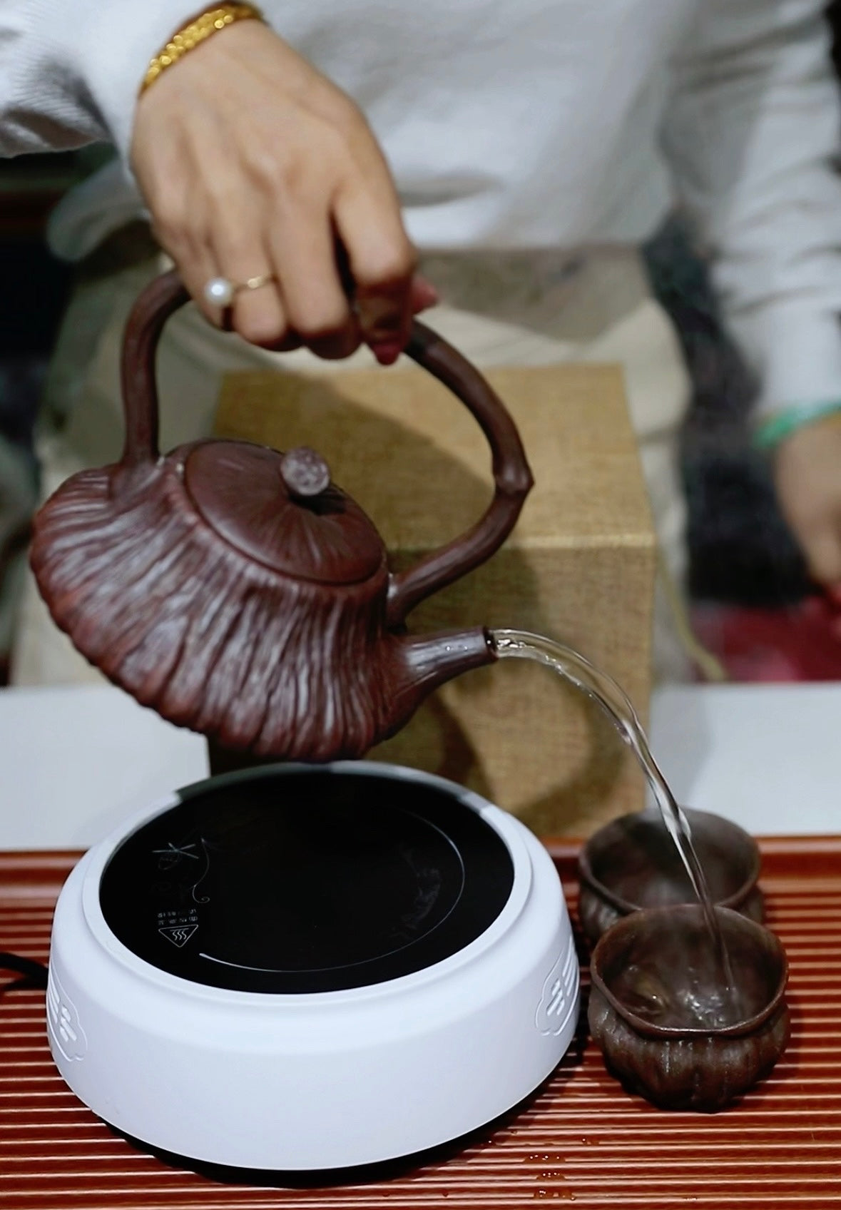 煮水壶套装推荐【提梁煮茶壶套组】500cc煮茶壶一个2小杯明火电陶炉煤气灶都可烧