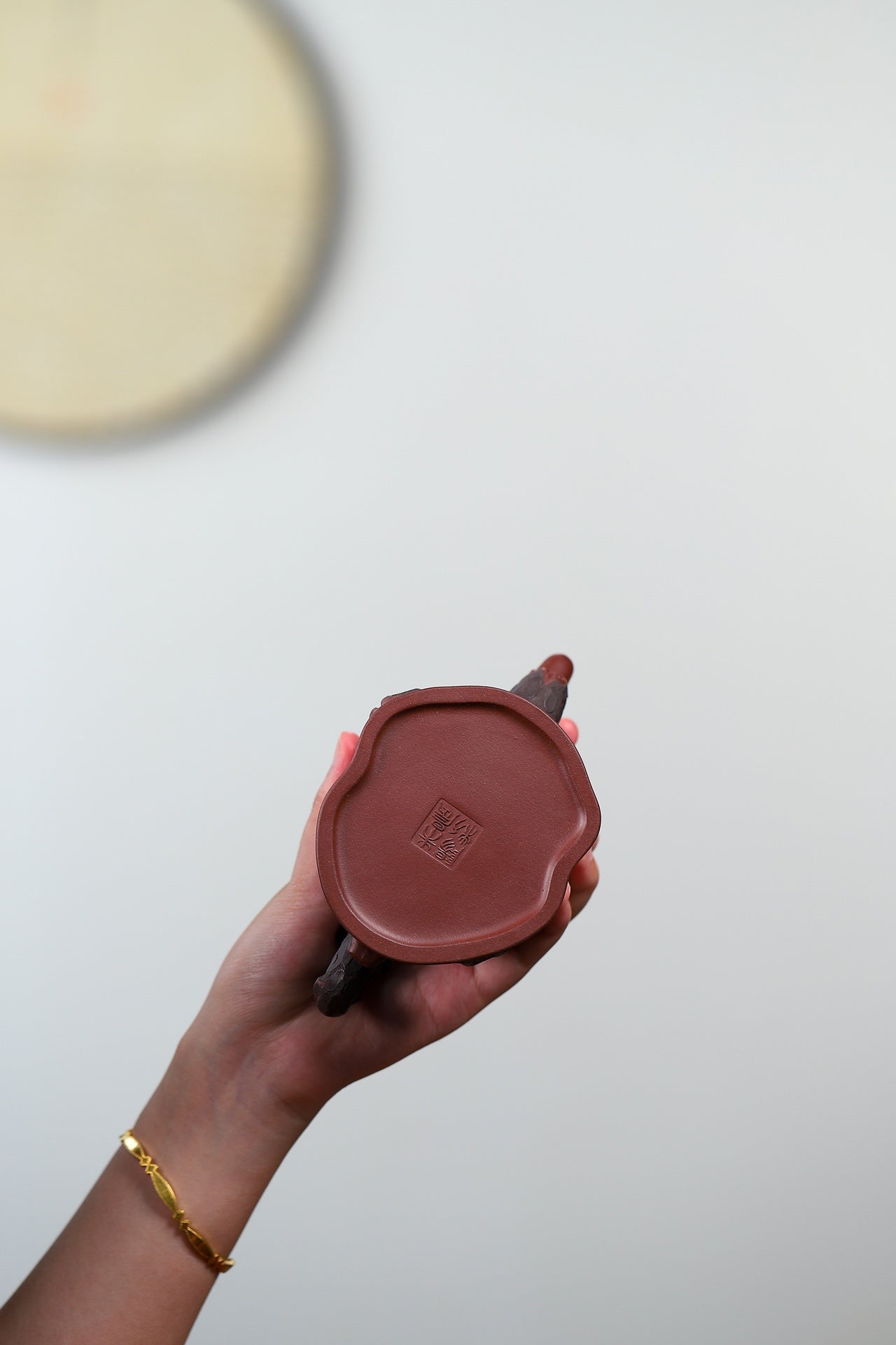 花器精品【松桩套组】原矿家藏紫泥 朱晨阳（国家工艺美术师）245cc·7孔出水小杯100cc