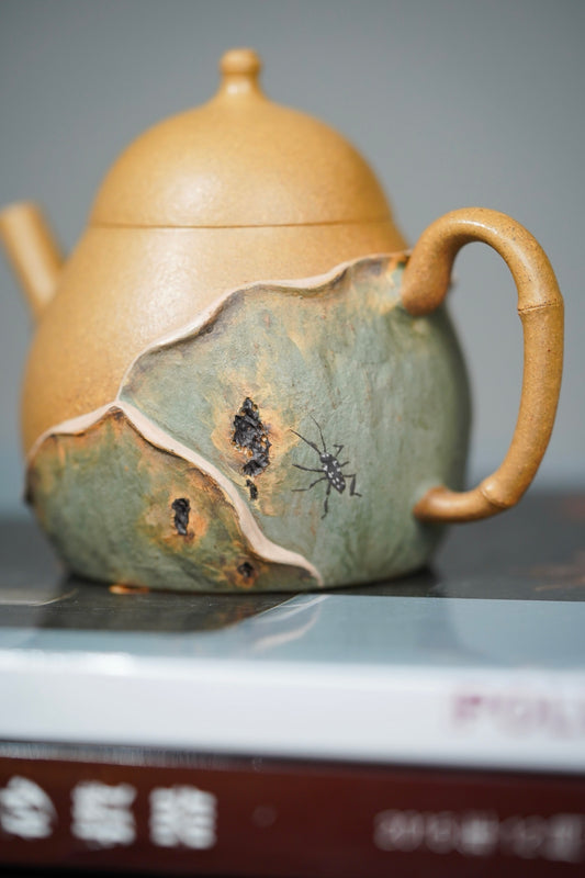 湘妃竹·全手工/容量150cc/极品黄金段