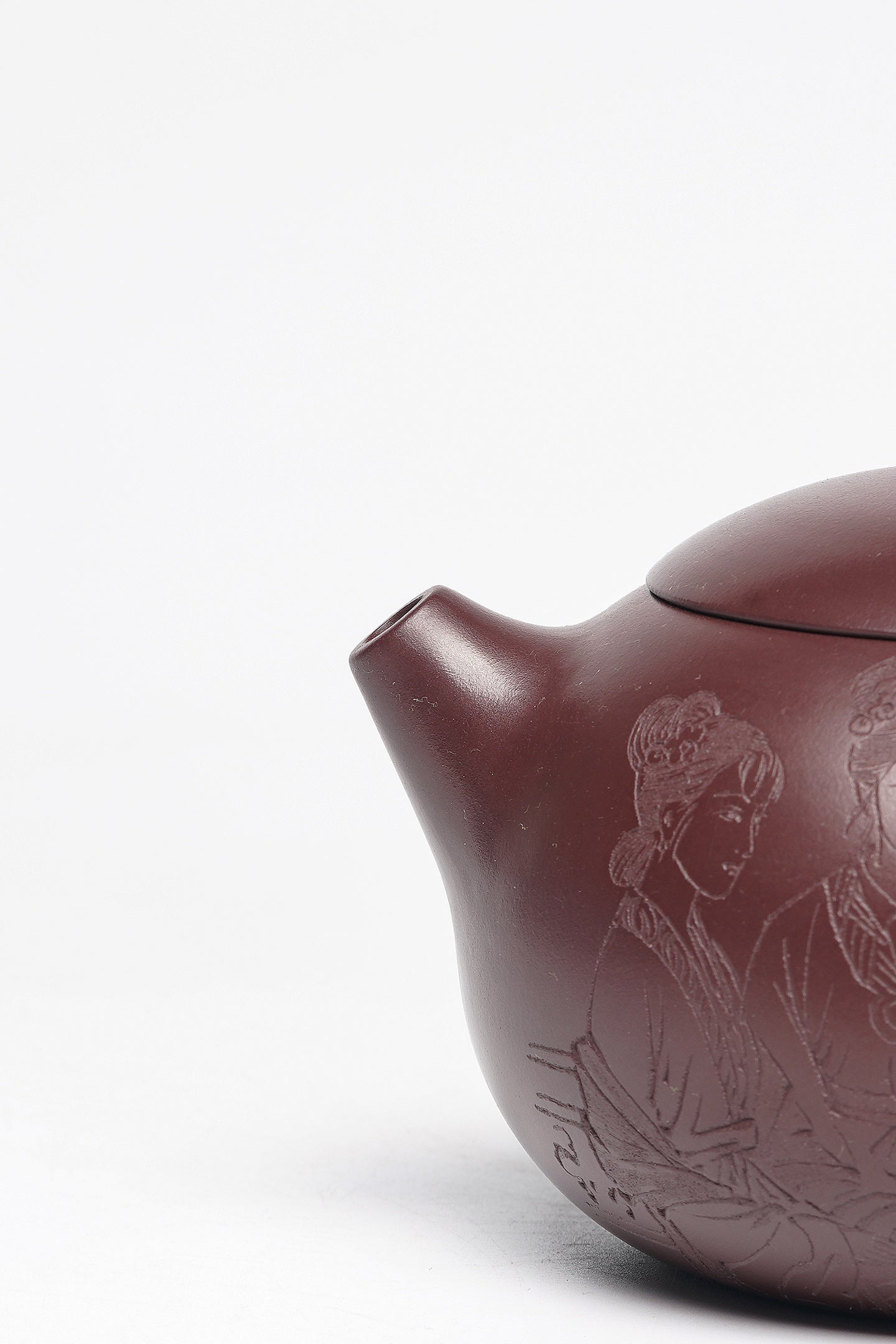 收藏重器 研高佳作 戴静波 西施 极品紫袍玉砂 360cc