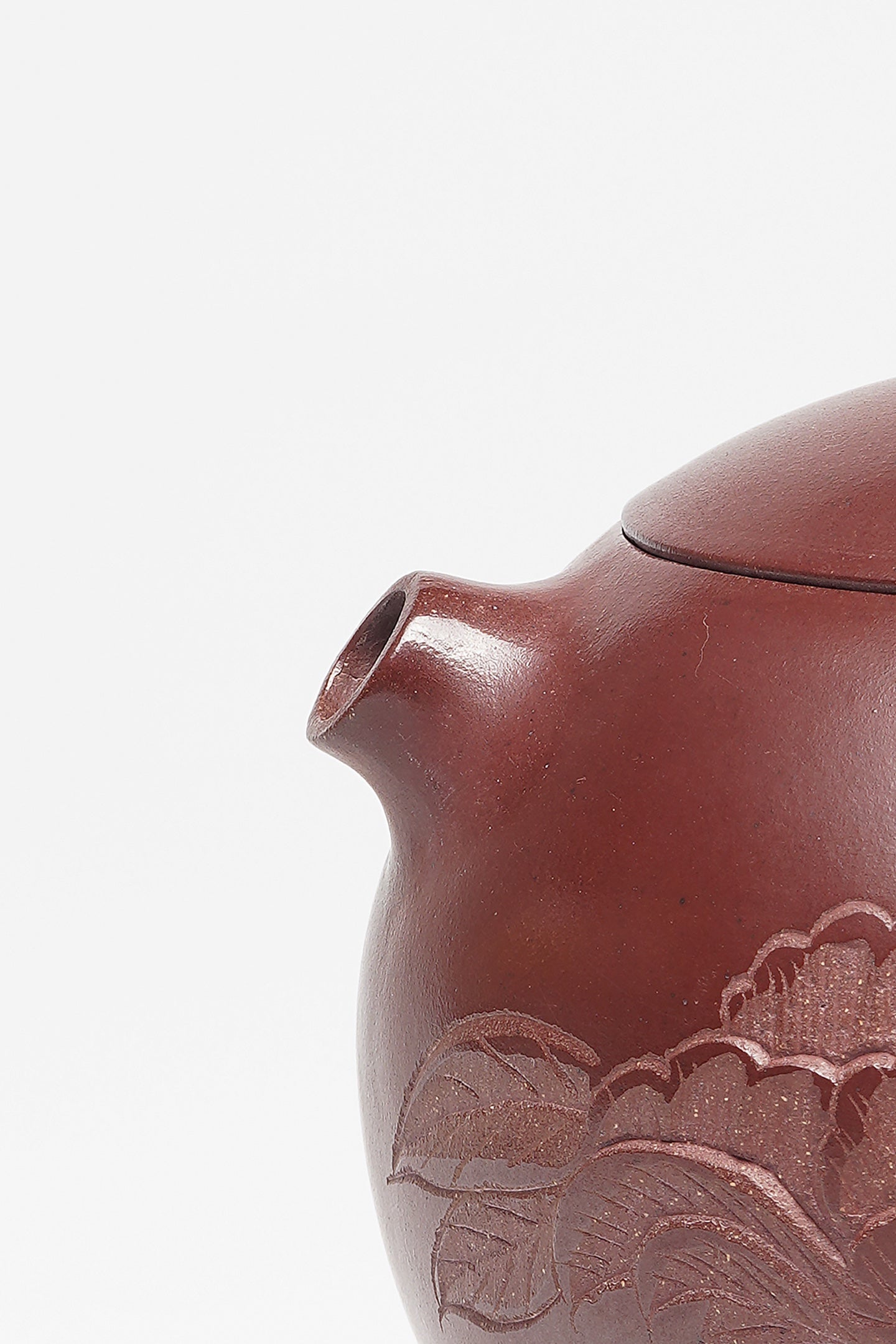 收藏重器 研高佳作 戴静波 西施 极品玫红底槽清 230cc