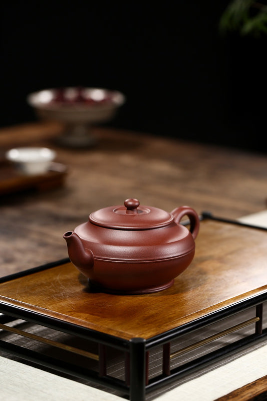 【线圆】 沈群（国家级工艺美术师） 原矿底槽清 容量310cc 9孔   
