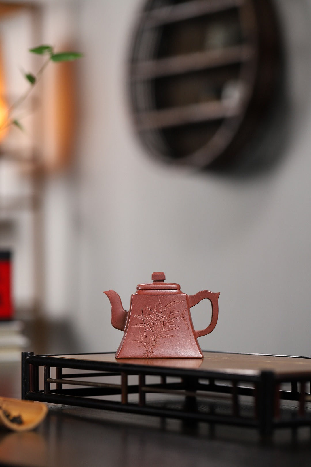 【四方金钟】 泥料原矿底槽清 容量190cc 9孔