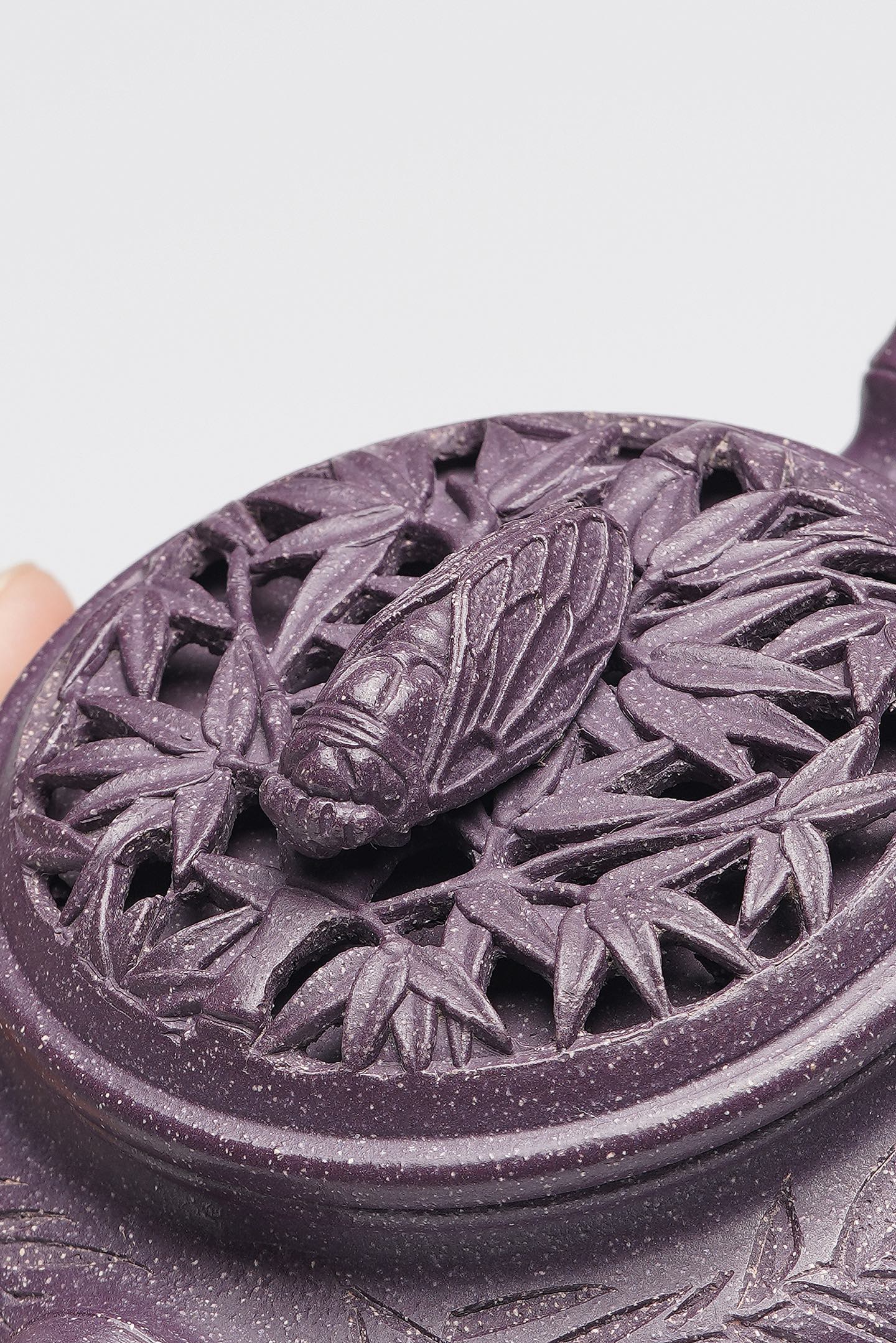 🔥🔥知足常乐 作 者周龙华 泥料 紫罗兰 容量 200cc